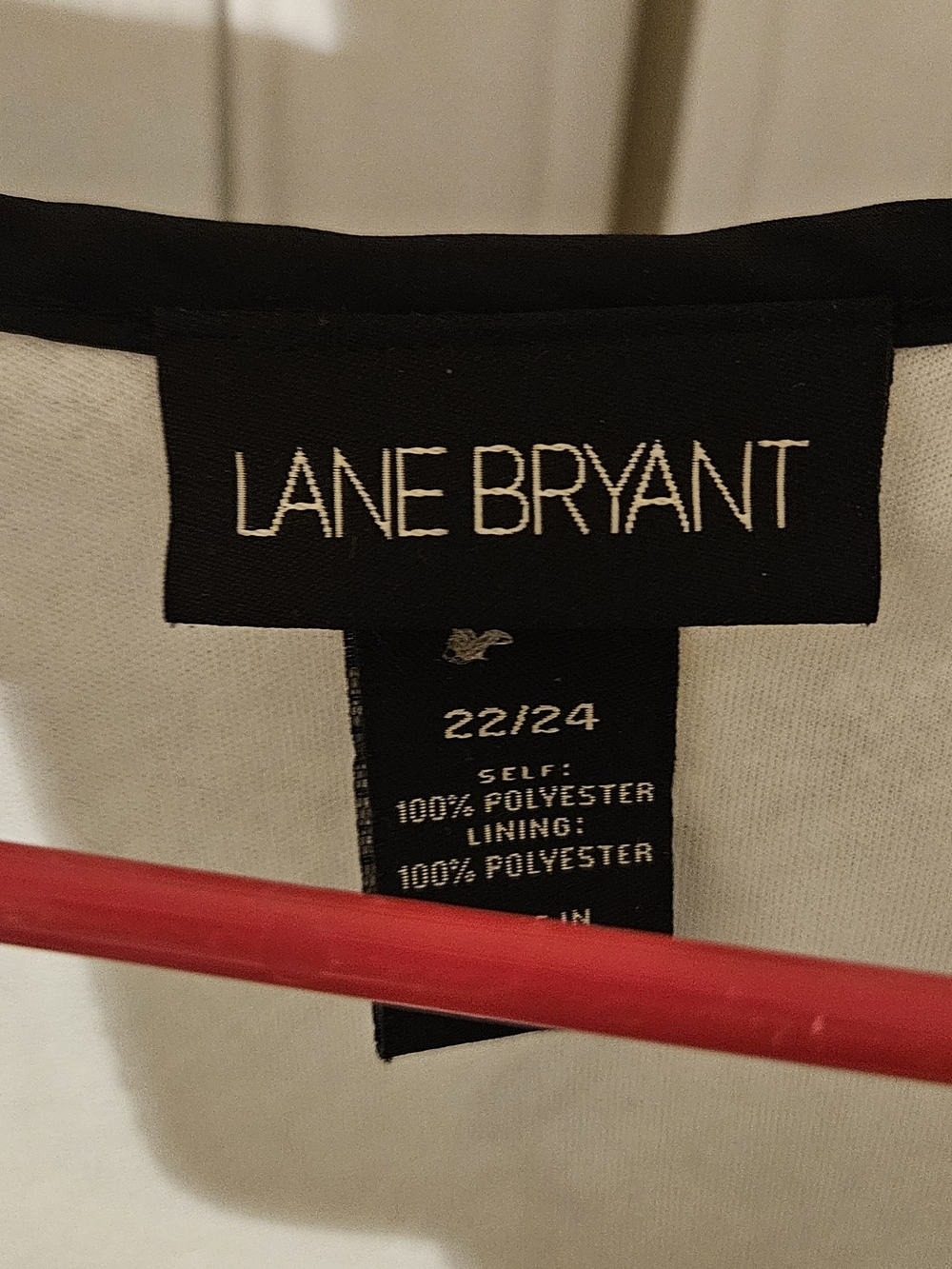 Lane Bryant Black Sheer Lace Flutter-Sleeve Top - Picture 2 of 3
